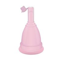 ACHICOO Women Outdoor Silicone Menstrual Cup Leakproof Menses Cup Pink S