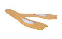 Orthotic 3/4 Leather Insoles for Pumps/heels with Arch Support, Kaps Ballet, All Sizes (Women/6 US/37 EUR/4 UK)