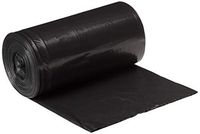 AmazonCommercial 23G Trash bags for Rubbermaid SlimJim - 1.1 MIL - Black - 150 Count
