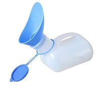 NHFF Thick Plastic Urinal   Bed with Scale   Urinal Urinal Baby Chamber Pot Deaf Patient Urine Household (Color : White)