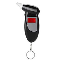 Breathalyzer - Keychain Breathalyzer LED Screen, Portable Breath Alcohol Tester for Personal & Professional Use with 5 Mouthpieces