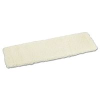 Boardwalk Mop Head, Applicator Refill Pad, Lambswool, 18-Inch, White