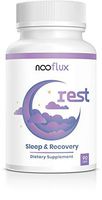 Natural Sleep Aid - Safe, Effective, Non Drowsy Sleep Formula - Magnesium Glycinate Valerian Root Hops Extract 5-HTP Melatonin - Helps with Recovery & Relaxation - Rest by Nooflux