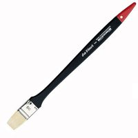 da Vinci Hog Bristle Series 7055 Maestro 2 Artist Paint Brush, Straight Edge Spalter with Red Handle, Size 50