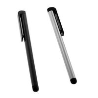 GTMax 2 X Universal Stylus Pens for HP TouchPad Tablet ; iPad/Itouch/Iphone/Touchscreen devices 2x Pens, 1 Silver 1 Black