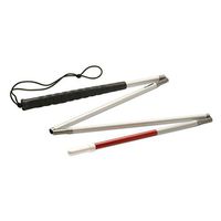 Ambutech Alum. 4-Section Folding Cane-Pencil-36-in