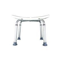 Aluminum Alloy Adjustable Bathroom Stool, Load-Bearing 100 Kg Height Adjustable Disabled Bath Anti-Slip Stool, Suitable for Elderly Pregnant Women Bath Stool