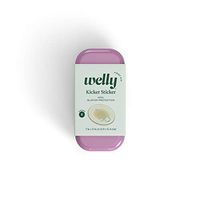 Welly Bandages - Kicker Sticker, Hydrocolloid, Adhesive, Heel Blister Protection, Clear - 8 ct