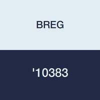 BREG '10383 Brace, Wrist, Left 8" L Medium 7-8" Wrist, Circumference, Polypropylene Lightweight and Durable Malleable Palmar Stay Single-Pull Lace for Sprains Strains Injuries