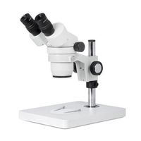 Motic 1100200600781 SMZ140 Binocular Stereo Microscope, Incident/Transmitted LED Stand