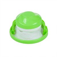 Grey990 2Pcs Mesh Pouch Floating Lint Hair Catcher Washing Machine Laundry Filter Bag Laundry Tool Green