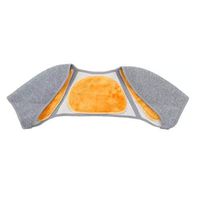 HEALLILY Shoulder Warmer Protector Fiber Fleece Lined Shoulder Wrap Thicken Shoulder Brace (Size M)