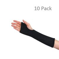 Corflex Wrist Hand Black Stockinette 10 Pack
