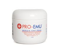 PRO EMU - MUSCLE & JOINT CREAM - An All Natural, Deep Penetrating, Soothing Cream that is Odorless, Non-Greasy and Easy to Apply