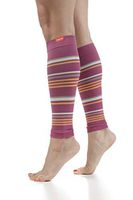VIM & VIGR 15-20 mmHg Compression Sleeves for Women & Men (Raspberry & Creamsicle Moisture wick Nylon, 1)