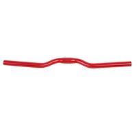 Keenso Mountain Bike Road Bike Handlebar Aluminum Alloy Flat Bar Riser Bar (Red)