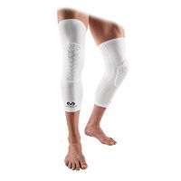 McDavid Elite Knee Compression Sleeves: Padded Compression Leg Sleeves – Elastic Knit – for Basketball, Football, Volleyball, Weightlifting and More – Pair of Sleeves