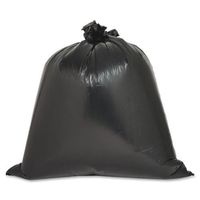0.6 milPly Low Density Puncture Resistant Liner Black plastic Trash Bags 16 Gallon (Case of 100) 31"x24"