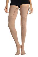 +MD Medical Compression Stocking 15-20mmHg Anti-Embolism Hose Graduated Support Socks Thigh High for Men and Women Nudes