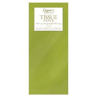 Caspari Solid Tissue Paper in Aloe, 24 Sheets Included