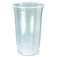 Fabri-Kal NC24 Nexclear Polypropylene Drink Cups, 24 oz, Clear (Case of 600)