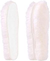 AGCary Womens Premium Thick Sheepskin Insoles/Inserts Genuine Wool Insoles Warm Cozy Premium Thick Wool for Shoes Boots Slippers