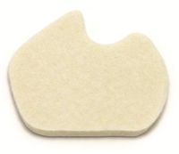 Aetna Felt Corporation 30119L Pads Dancer Felt Left 1/8"Thick 100/Pk