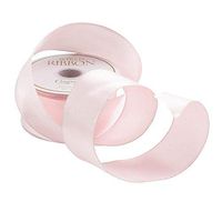 Caspari Solid Light Pink Wired Ribbon - 30 Foot Spool