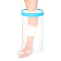Fullyday Waterproof Wound Cover Protector, for Led Protecting, Full Watertight Shower Bath Leg Cast Sleeve Bag, Reusable