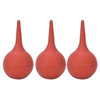 Ear Syringes,3Pcs 90ml Ear Washing Ball Squeeze Blowing Rubber Suction Bulb Laboratory Tool (3PCS 90ml)