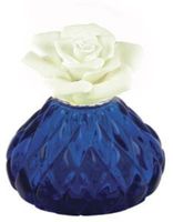 Scentier Blue Mini Flameless Ceramic Flower Fragrance Diffuser