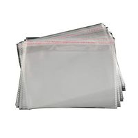 PH PandaHall 50pcs Clear Sealing Cellophane Bags Flat Cello Wrap Flap Resealable Bags Cellophane Favor for Candy Cookie Bakery Treat Jewelry Retail Gift Party Wedding Christmas Birthday Gifts 16x23cm