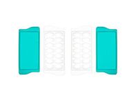OXO Tot 2-Piece Baby Food Freezer Tray With Protective Cover, Teal
