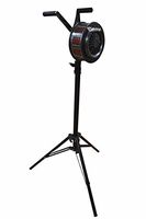 Viking Horns VMS-120TS Loud 139 Decibels Large Portable Hand Crank Air Raid Alarm Siren with Tripod Stand