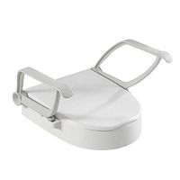 XUEZHEN Medical Supplies Toilet Seat White, Elevated Toilet Seat, Movable Arm Elevated Disabled Assistance Universal