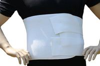 Alpha Medical Triple Closure Abdominal Binder Hernia Binder (Small: 10" Wide)