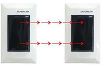 Seco-Larm Enforcer Dual Photobeam Sensor, Flush-Mount (E-932-D33TBQ)