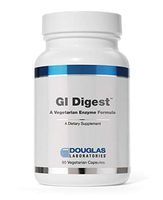 Douglas Laboratories - G.I. Digest - Complete Enzyme Formula Including Gluten and Dairy Enzymes - 90 Capsules