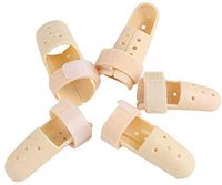 Finger Splint Brace, Plastic Finger Protector Support for Arthritis Basketball,5 Pcs Finger Immobilizer for Finger Joint Pain, Finger Support, Trigger Finger, Finger Support Brace, Finger Immobilizer