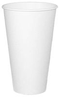 Lighthouse Stock White Poly Paper Cold Cup, 12 oz Capacity (24 Sleeves of 50)