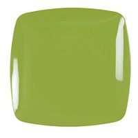 Renaissance 10" Rounded Square China-Like Plates (Pack of 120) Color: Green