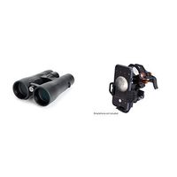 Celestron Granite 10x50 Binocular, Black (71374) with Universal Smartphone Adapter