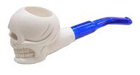 Meerschaum Pipes - Mini Hand Finished Skull