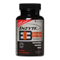 Enzyte3® Natural Male Enhancement Supplement for Energy and Endurance - L-Citrulline, Epimedium, Guarana Seed Extract, Horny Goat Weed and More - 30 Tablets