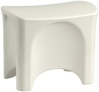 STERLING, a KOHLER Company 72186104-96 Freestanding Shower Seat, Biscuit