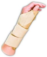 AT Surgical Comfortable and Soft Thumb Spica Stabilizer Elastic Splint for Wrist - Large