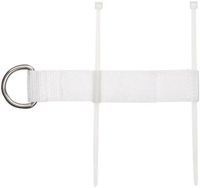 Maddak Wear Ease White Color, Shoe Fastener Kit (Bag of 4) (738170043)