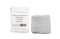 Gauze Surgical Sponges Cotton Non Sterile Non Woven 8-ply High Grade Quality 2"x2" Class I(a) All Purpose Pads Box of 100
