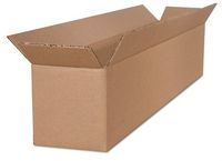 The Packaging Wholesalers 20 x 6 x 6 Inches Shipping Boxes, 25-Count (BS200606)