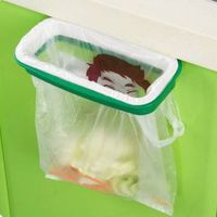 Twinsisi Plastic Hanging Garbage Rubbish Bag Holder Kitchen Cupboard Garbage Bag Storage Rack